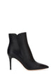 Gianvito Rossi Black Nappa Capra Lamb Shoes