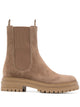 Gianvito Rossi Beige Suede Leather Boots