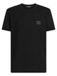 Dolce & Gabbana Black Cotton T-Shirt