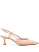 Gianvito Rossi Nude Leather Decollete