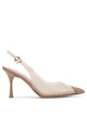 Gianvito Rossi Beige Leather Heeled Shoes