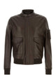 Dolce & Gabbana Brown Leather Jacket