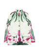 F.r.s For Restless Sleepers Printed Silk Jacket