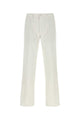 Prada Chalk Cotton Pant