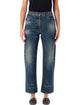 Prada Blue Cotton 5 Pockets