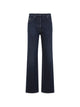 Prada Logo-Plaque Wide-Leg Jeans