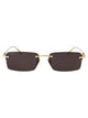 Gucci Sunglasses Gg1941s 001 Gold Gold Grey 56/16/140