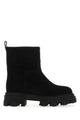Gia Borghini Black Suede Ankle Boots
