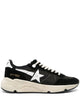 Golden Goose "Running" Sole Nylon Upper Suede Toe And Spur Leather Star And Heel