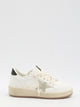 Golden Goose Ballstar 2 Leather Upper And Spur Suede