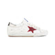 Golden Goose "Super Star" Leather Upper Suede Star Laminated Heel