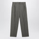 Golden Goose Isiah Grey Virgin Wool Flannel Jogger Trousers