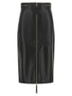Elisabetta Franchi Leather Skirt