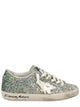 Golden Goose "Super Star" Glitter Upper Toe Tongue And Heel Laminated Star
