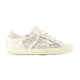 Golden Goose White Platinum Beige Super-Star Sneakers
