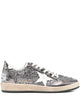 Golden Goose Grey Metallic Mauve Ballstar Sneaker