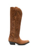 Golden Goose Dark Brown Leather Pointed Toe Boots