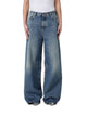 Golden Goose Blue Washed Wideleg Jeans
