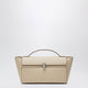 Savette Symmetry Trapeze Pouch In Ivory Leather