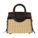 Staud Maude Mini Wicker Carryall Bag - - Raffia - Neutral