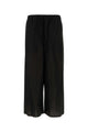 Loewe Black Viscose Blend Paula S Ibiza Wide-Leg Pant