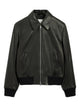 Ami Paris Leather Bomber