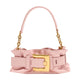 Balmain Anthem Mini Shoulder Bag - - Leather - Pink