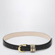 Déhanche Hollyhock Belt Black/Gold/Silver In Leather