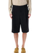 Ami Paris Ami Paris Wool Wide Bermuda Shorts