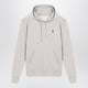 Ami Paris Grey Ami De Coeur Hooded Top