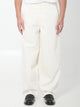 Ami Paris Cream White Denim Trousers