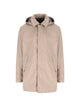Herno Taupe Polyester Coat