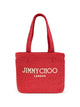 Jimmy Choo Beach Tote E/W Mini