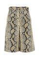 Jil Sander Printed Leather Bermuda Shorts