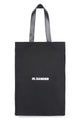 Jil Sander Black Canvas Shopping Bag