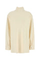 Jil Sander Cream Wool Blend Blouse