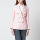 Tagliatore Pink Doublebreasted Linen Jacket
