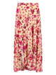 Isabel Marant Sakura Long Printed Stretch Silk Skirt