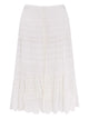 Isabel Marant Etoile Marant Étoile Paoline Organic Cotton & Lace Skirt