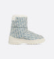 Dior Blue Leather Snow Boots