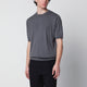 John Smedley Kempton Grey Cotton Sweater