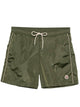 Moncler Logo-Patch Drawstring-Waist Swim Shorts