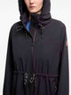 Moncler Grenoble Soulare Black Jacket With Concealed Hood