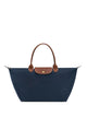 Longchamp Navy Blue L Le Pliage Original Handbag