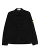 Stone Island Regular Fit Overshirt With Concealed Zip