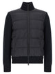 Moncler Two-Material Cardigan
