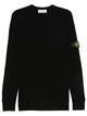 Stone Island Crew-Neck Jumper With Ribbed Edges