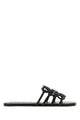 Loewe Black Leather Paula S Ibiza Anagram Petal Slippers