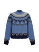 Alanui Blue Wool Sweater