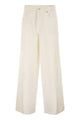 Brunello Cucinelli Relaxed Trousers In Dyed Denim With Jewellery